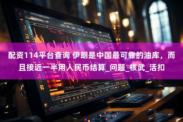配资114平台查询 伊朗是中国最可靠的油库，而且接近一半用人民币结算_问题_核武_活扣